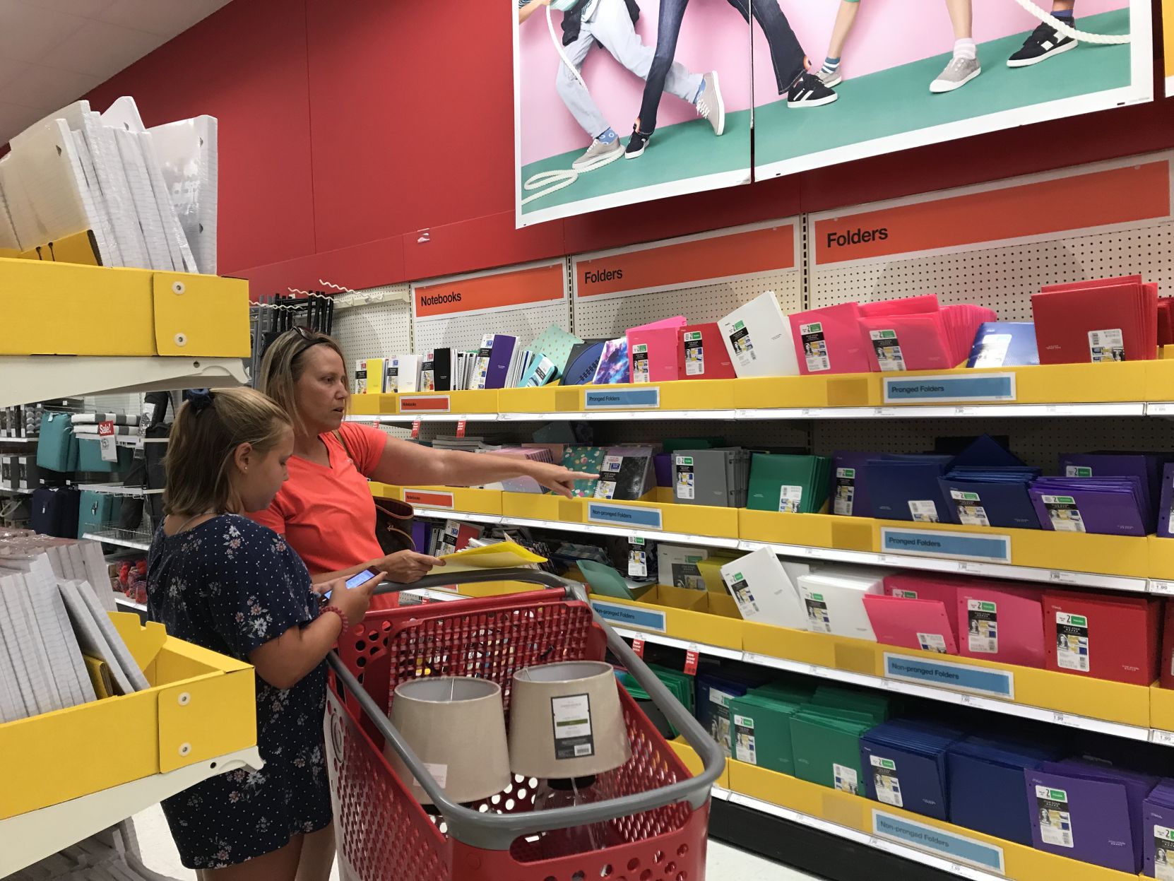 Target back-to-school shoppers